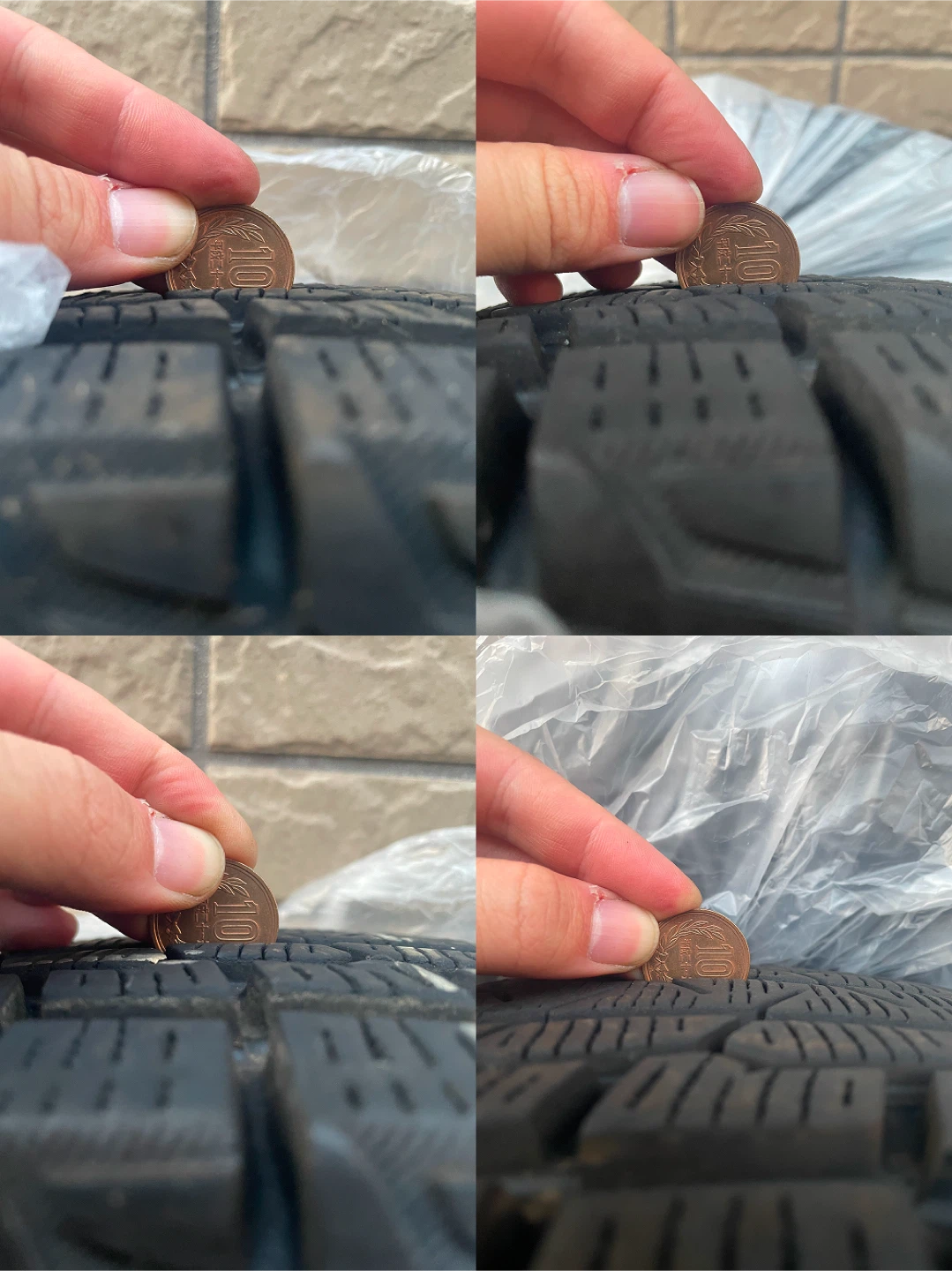 ヨコハマ スタッドレスタイヤ 175/80R16の写真5枚目