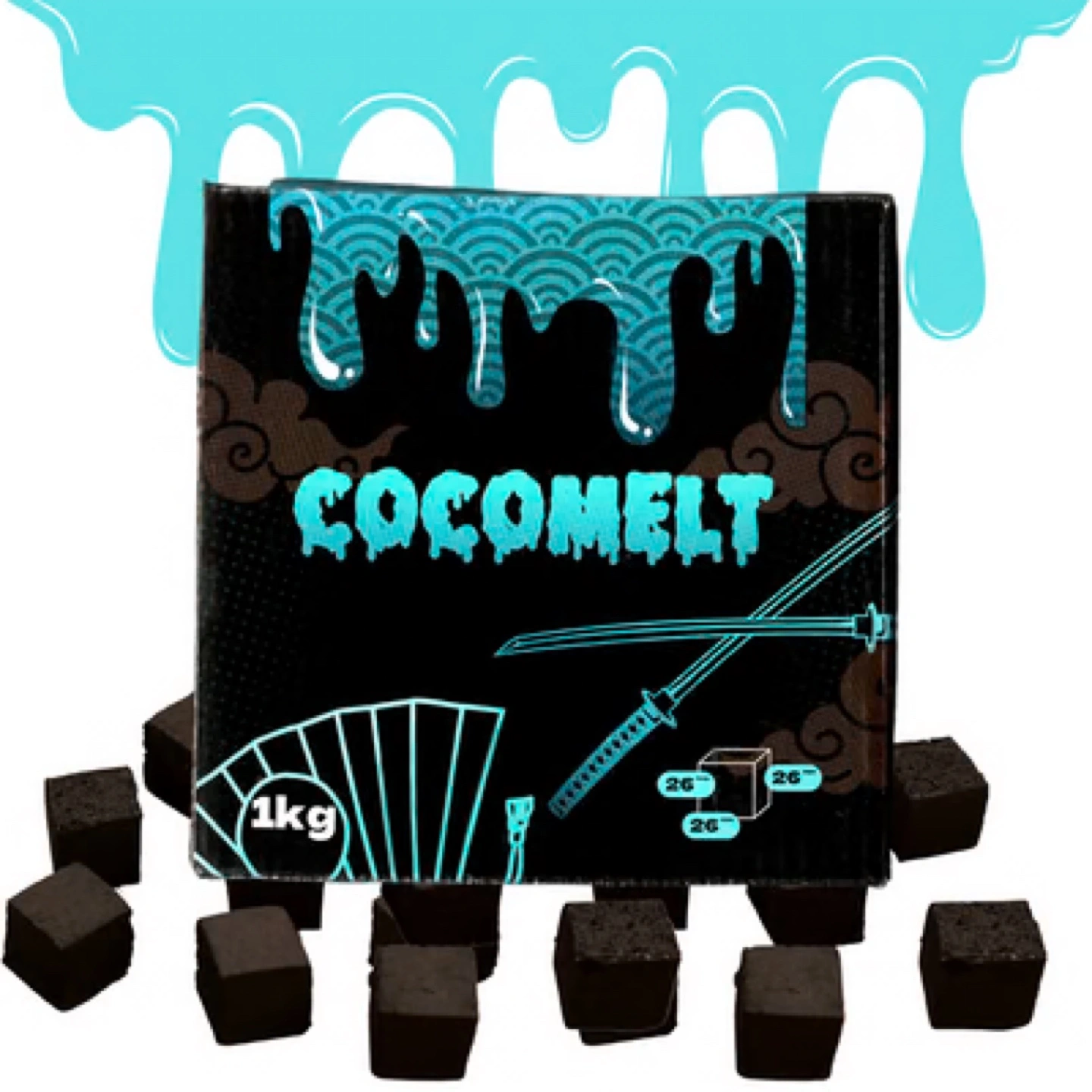 COCOMELT シーシャ用ココナッツ炭 4kg