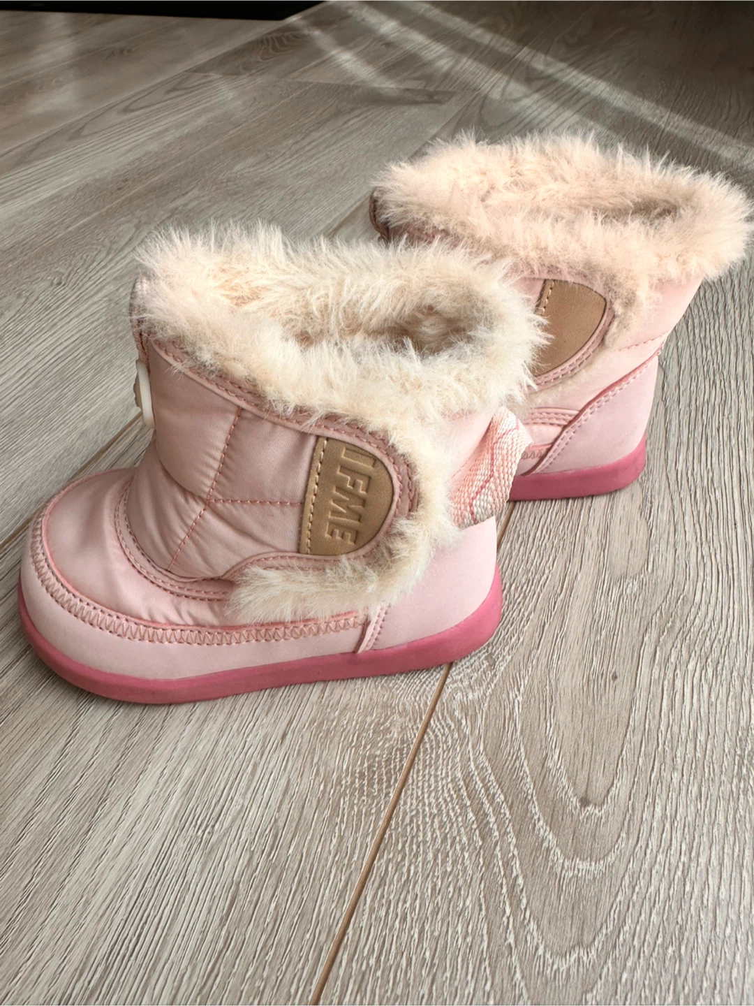 イフミー ベビー ブーツ 12.5cm ピンクの写真4枚目
