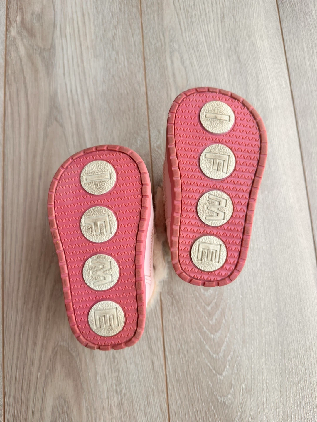 イフミー ベビー ブーツ 12.5cm ピンクの写真8枚目
