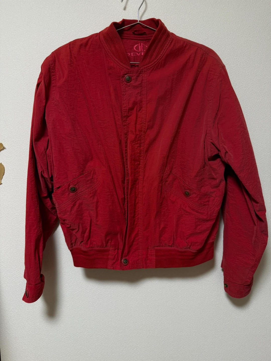 DEVRED ヴィンテージ　70s 80s 赤　レッド　ジャンバー　ブルゾン　スイングトップ