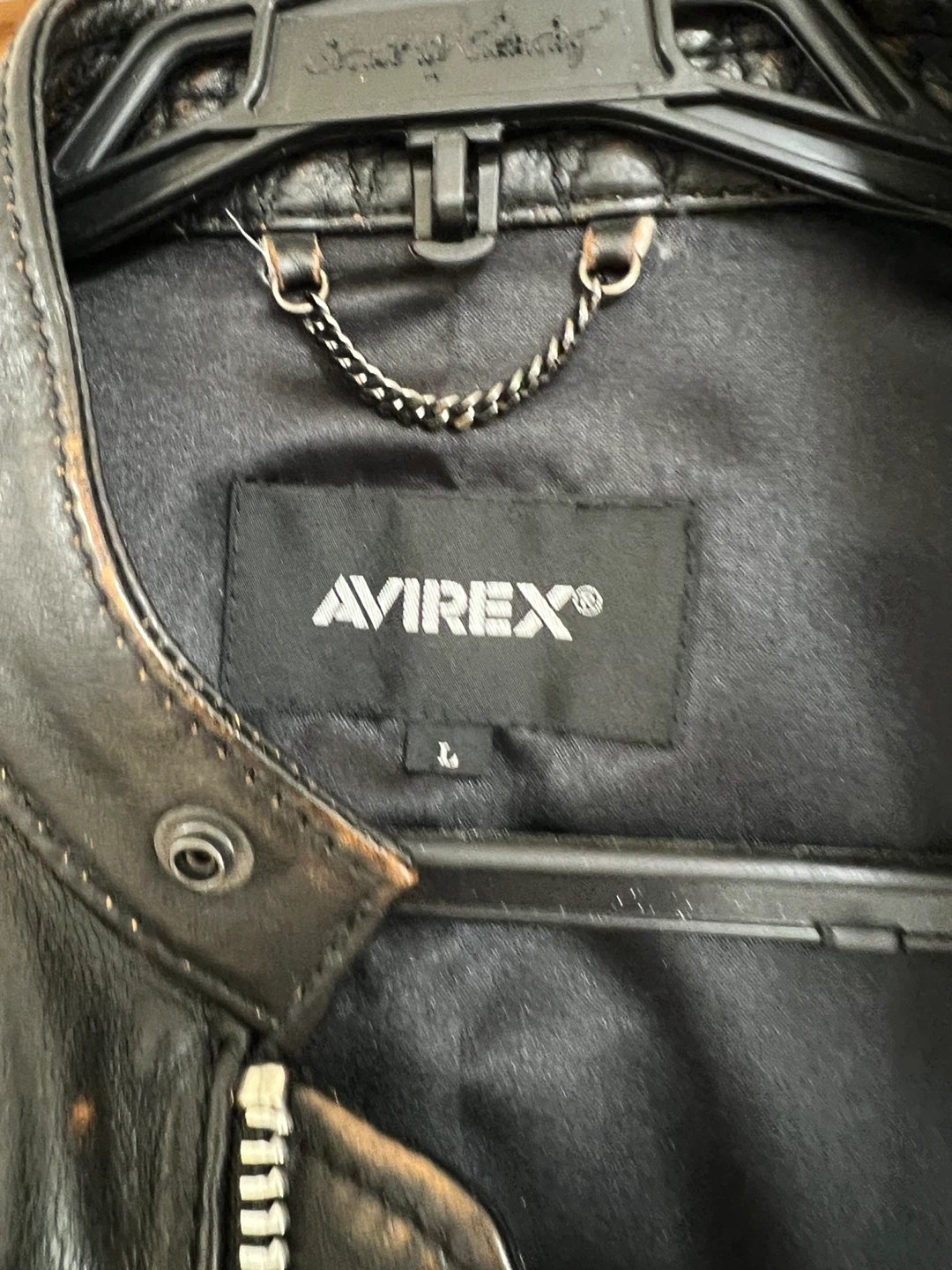 AVIREX AGED LEATHER CUSTOM RIDERSの写真8枚目