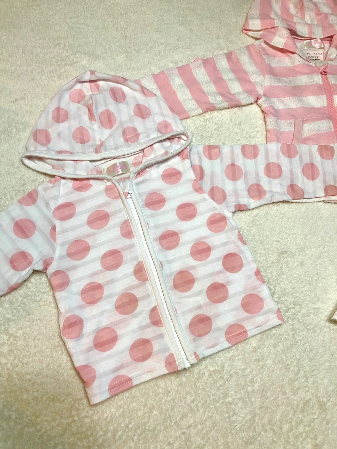 👧✨🌟子供用フード付きトップ付き3点セット🌟✨の写真3枚目