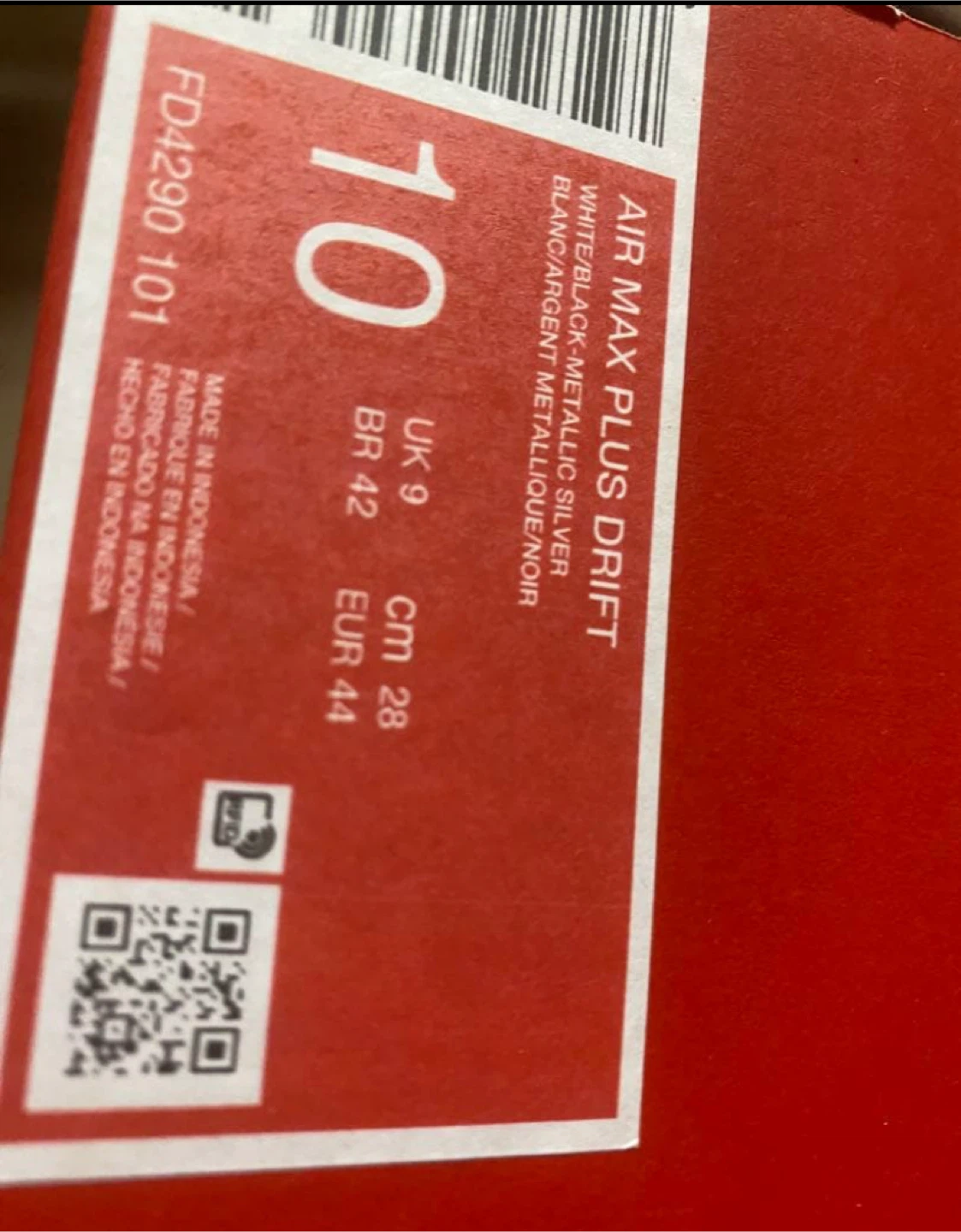 ナイキ AIR MAX PLUS DRIFT スニーカー 10の写真2枚目
