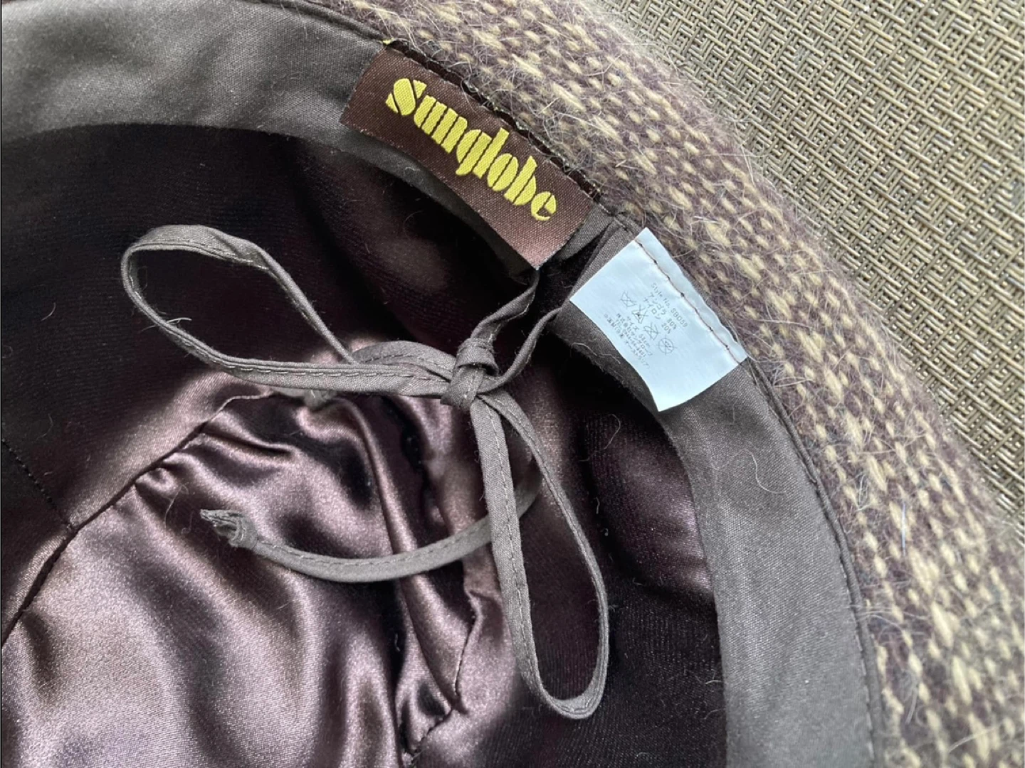 【レディース・ブラウン】秋冬用・中折れ帽【新品】の写真5枚目