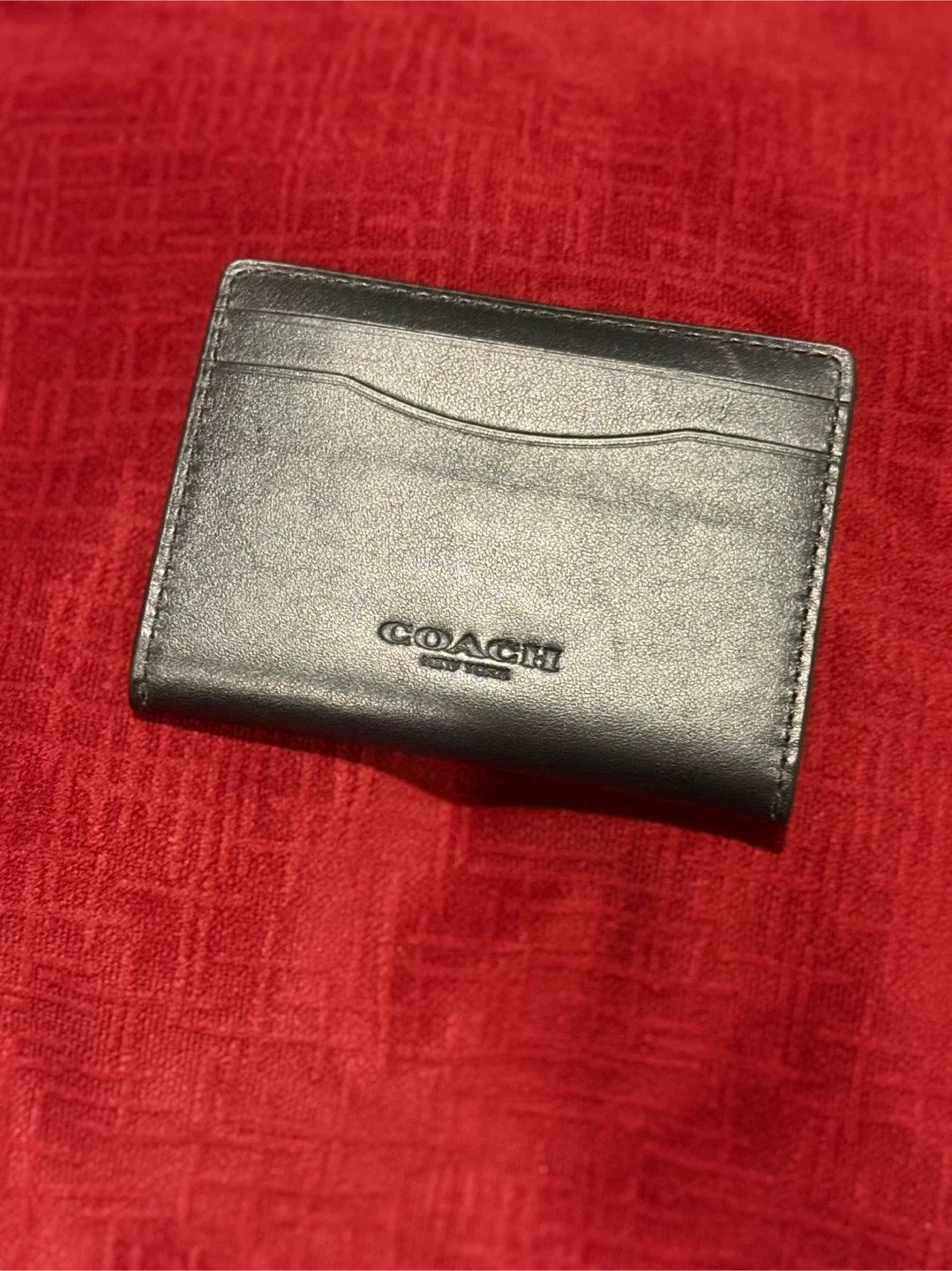 コーチメンズ COACH カードケース レザー マグネティック