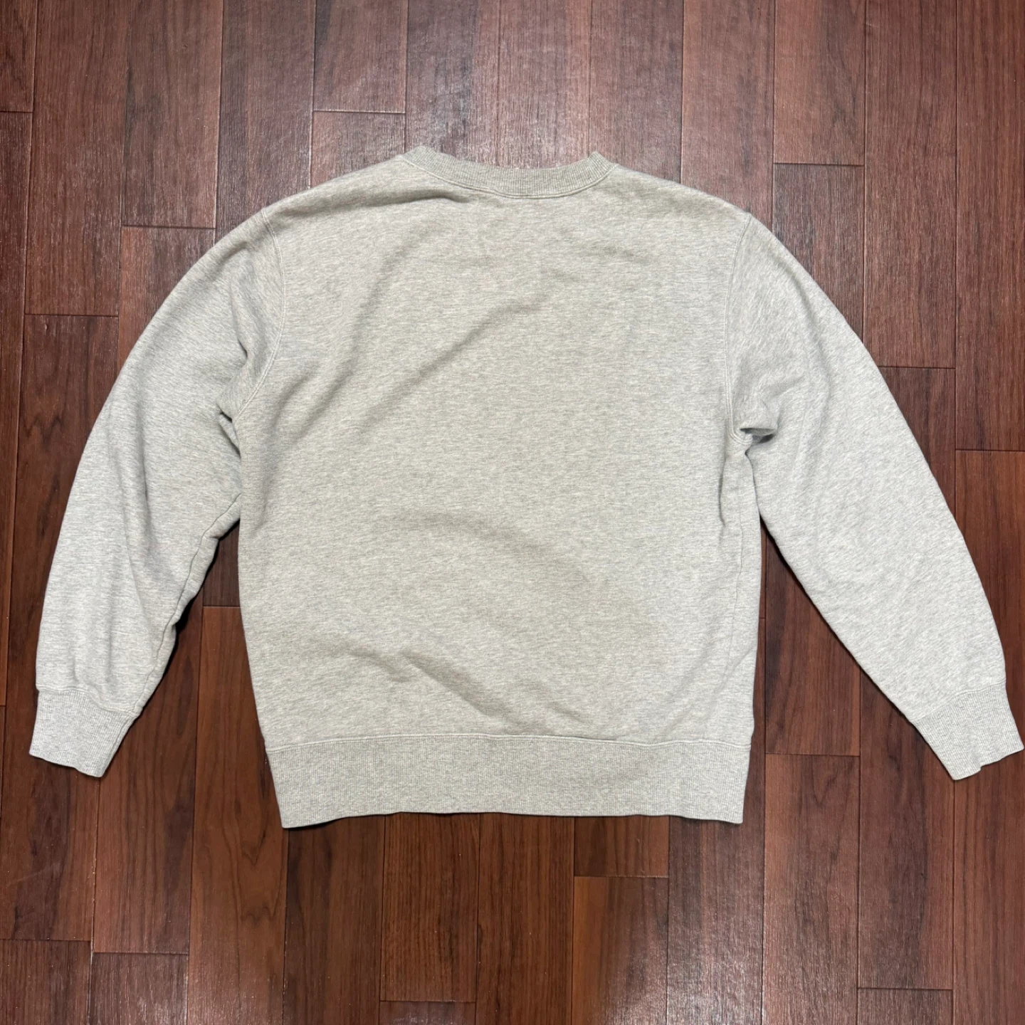 Champion グレー トレーナー スウェットシャツ　Lサイズ　C3-Q001の写真4枚目