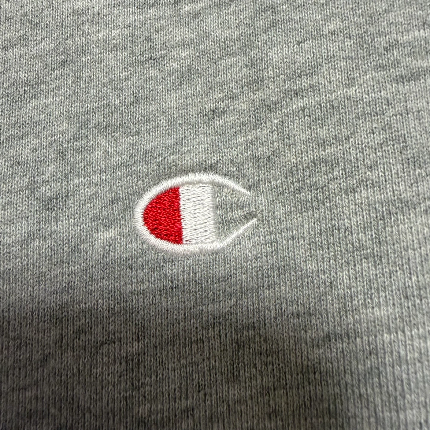 Champion グレー トレーナー スウェットシャツ Lサイズ C3-Q001の写真2枚目