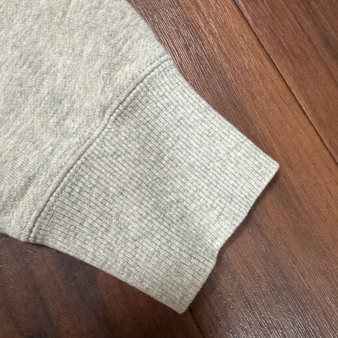 Champion グレー トレーナー スウェットシャツ　Lサイズ　C3-Q001の写真5枚目