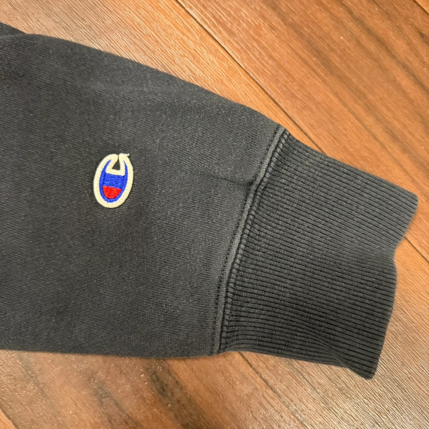 Champion ネイビートレーナー スウェットシャツ Lサイズ C3-Q001の写真4枚目