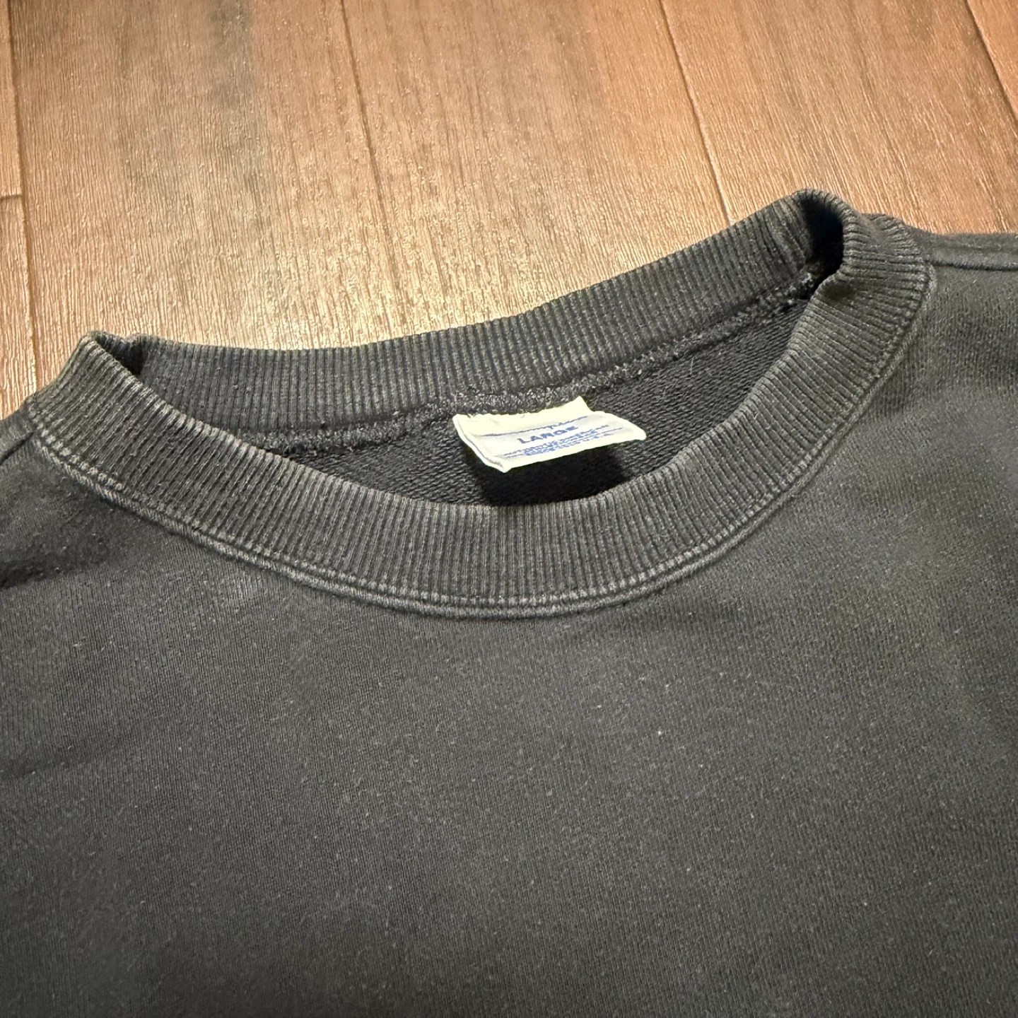 Champion ネイビートレーナー スウェットシャツ　Lサイズ　C3-Q001の写真5枚目