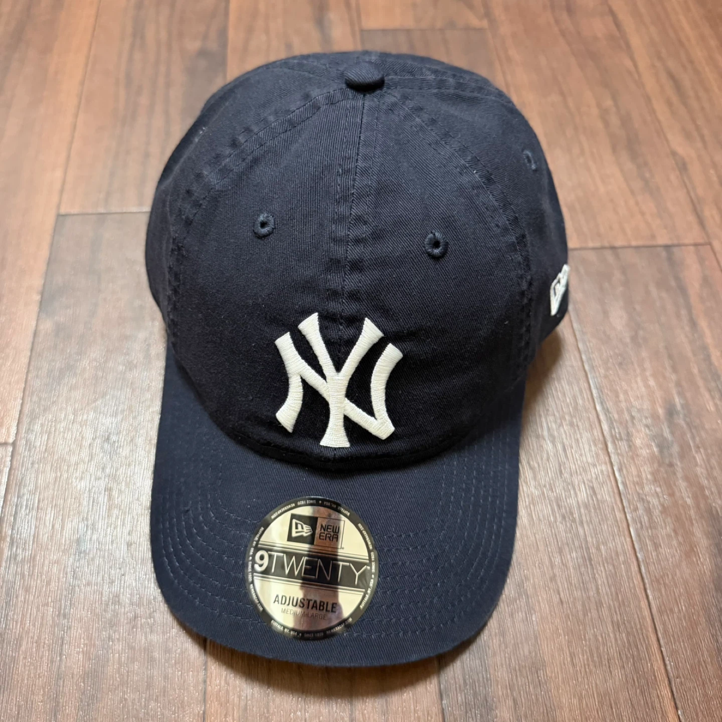 NEW ERA 9TWENTY NY キャップ ネイビー M/L 新品の写真2枚目