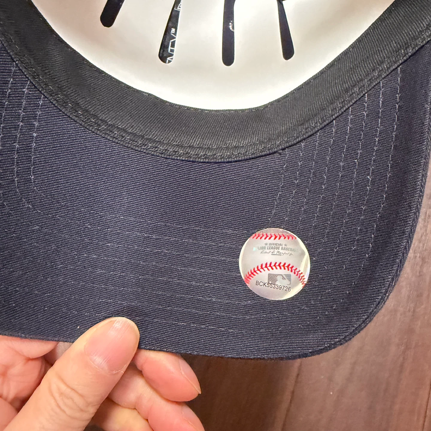 NEW ERA 9TWENTY NY キャップ ネイビー M/L 新品の写真6枚目
