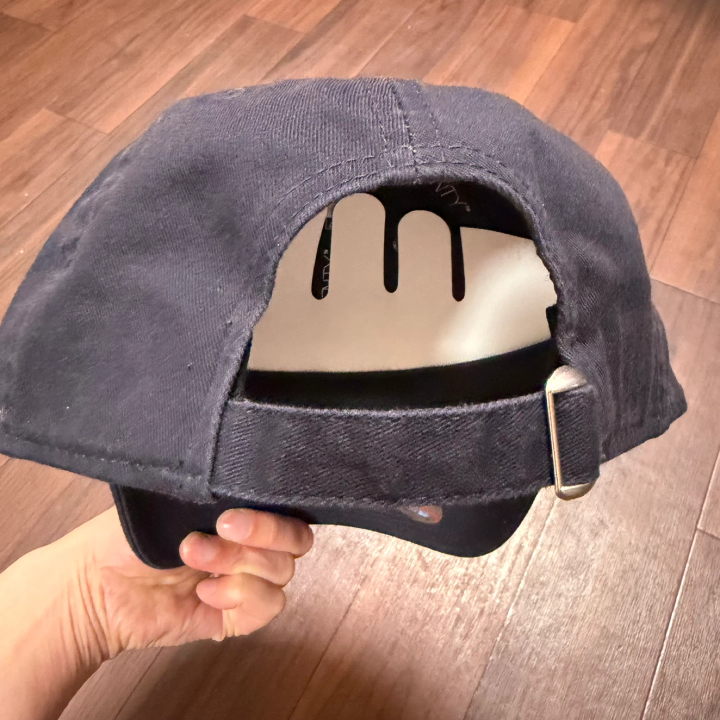 NEW ERA 9TWENTY NY キャップ ネイビー M/L 新品の写真5枚目