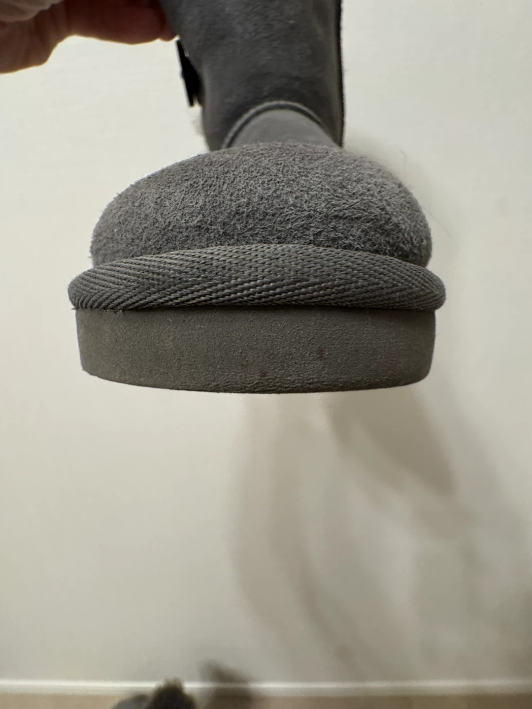 UGG ムートンブーツ グレー 25cmの写真5枚目