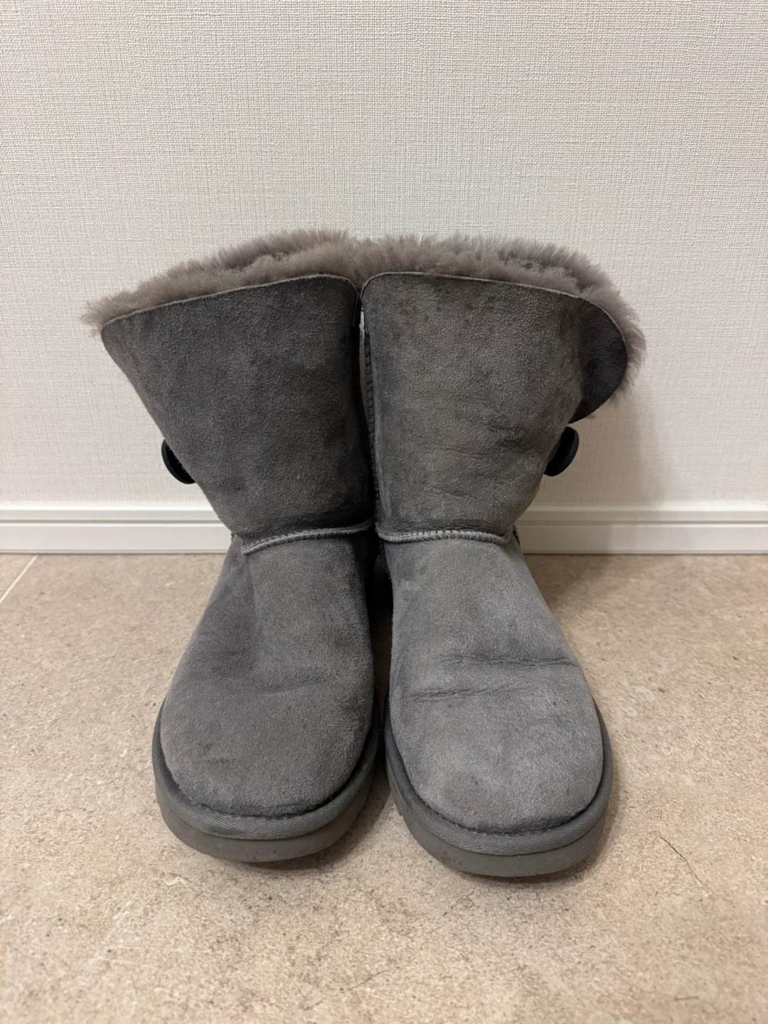 UGG ムートンブーツ グレー 25cm