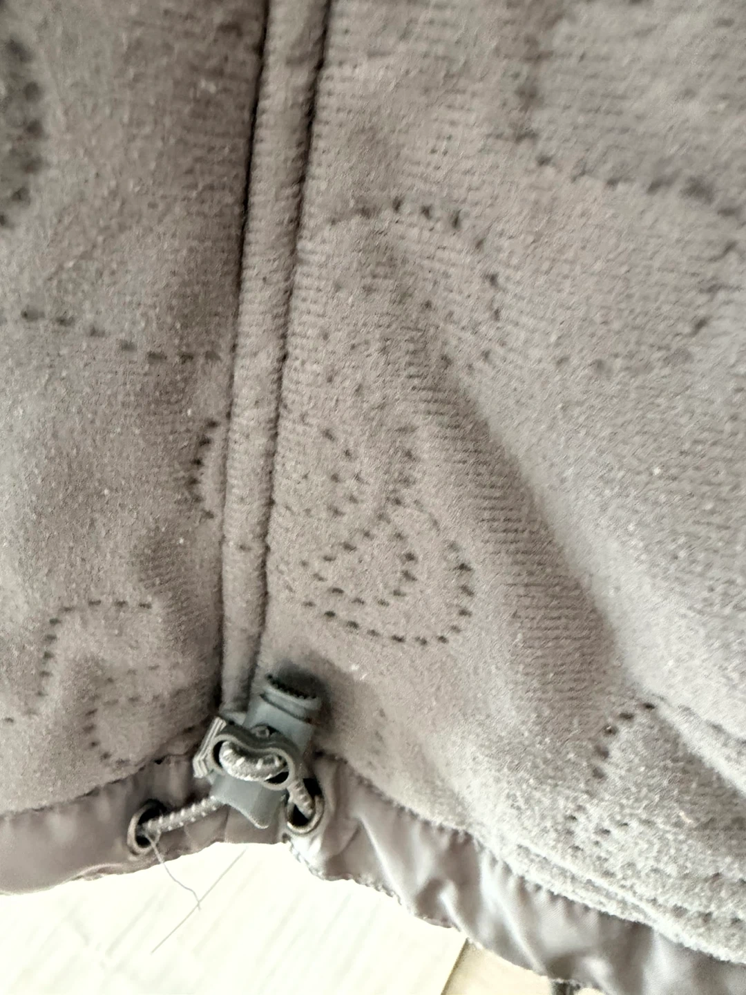 USA規格ノースフェイス刺繍ロゴ中綿ナイロンジャケットブルゾンの写真6枚目