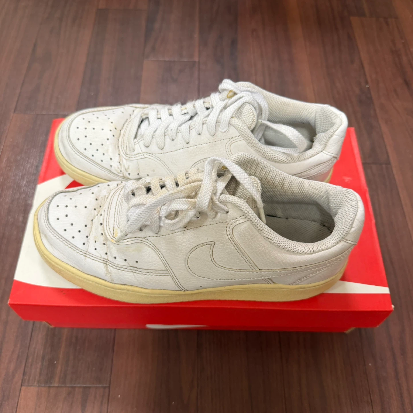 NIKE コートビジョン LO SL 25.5cm CD5465-100の写真3枚目