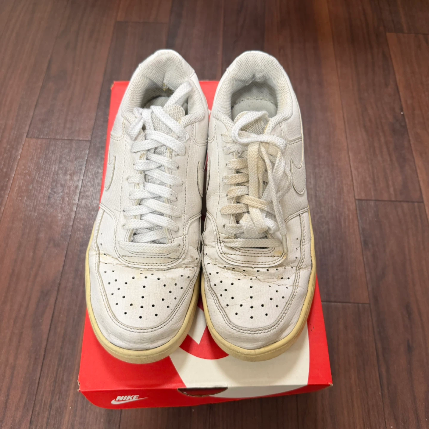 NIKE コートビジョン LO SL 25.5cm CD5465-100の写真2枚目