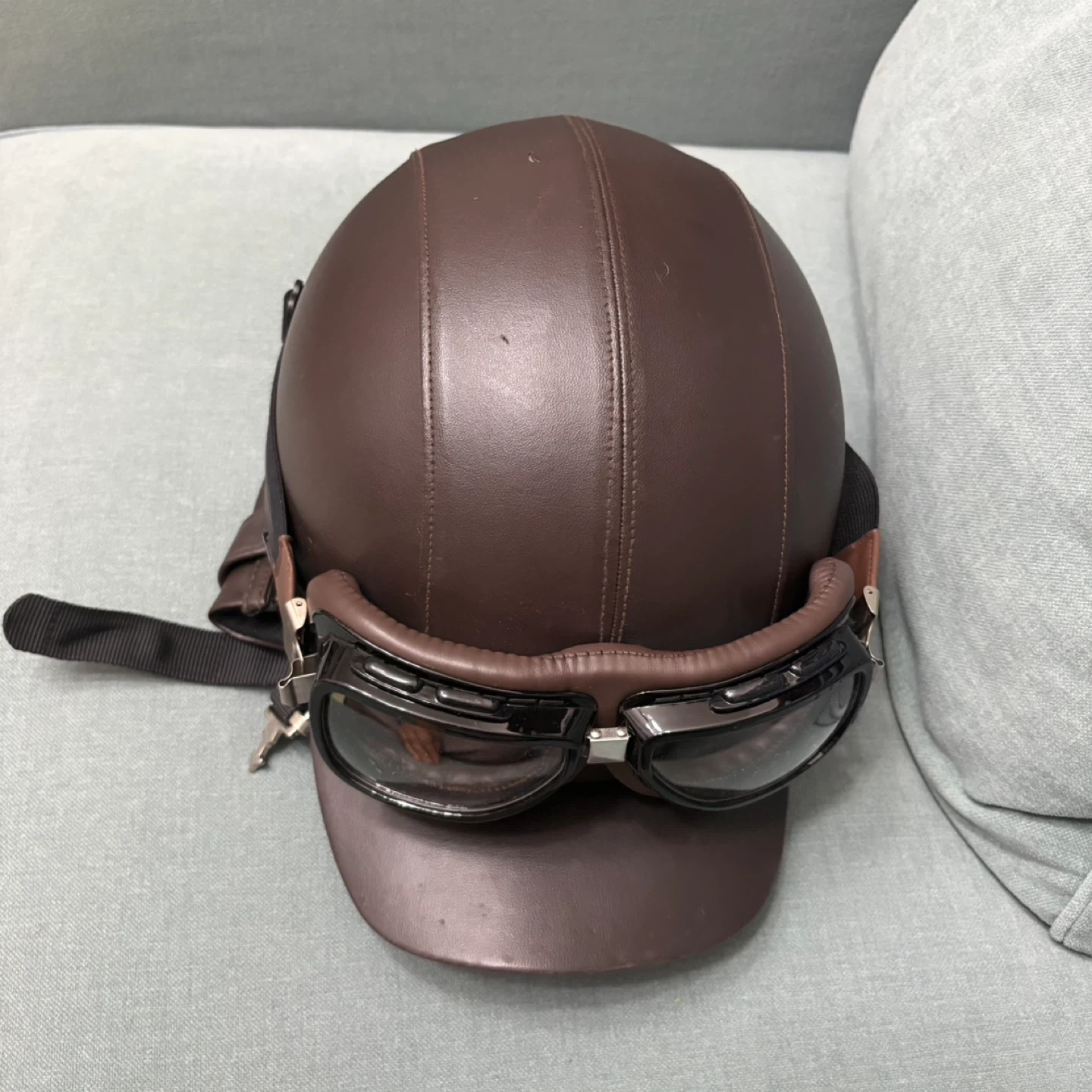 ダムトラックス (DAMMTRAX) バンディット ヘルメット BROWNの写真2枚目