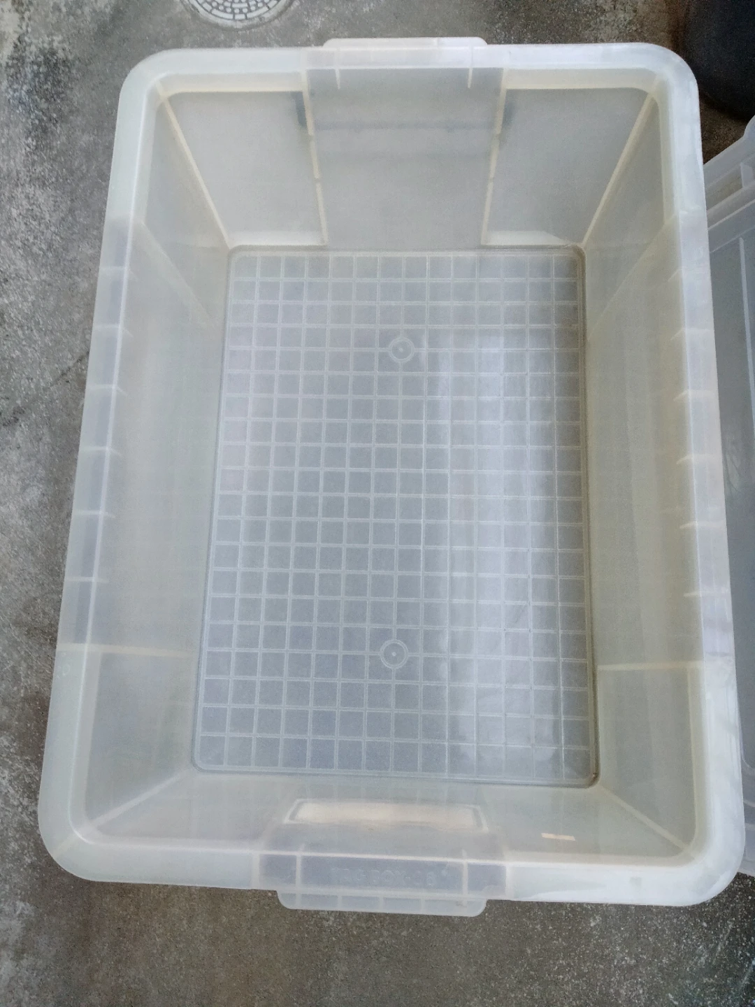 プラスチック収納BOX　衣装ケース　キャスター付シンワ タグボックス 08の写真3枚目
