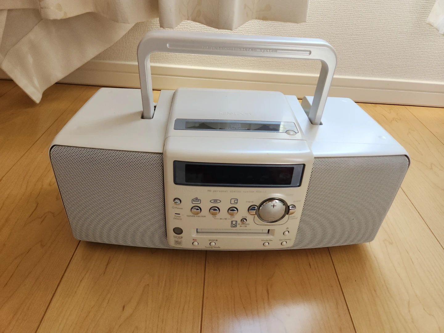 ケンウッド MDパーソナルステレオシステム
