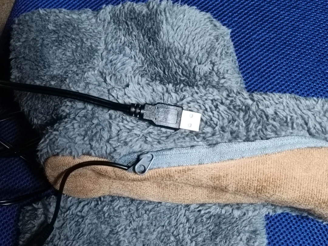 未使用 USBブーツ型足温器の写真2枚目