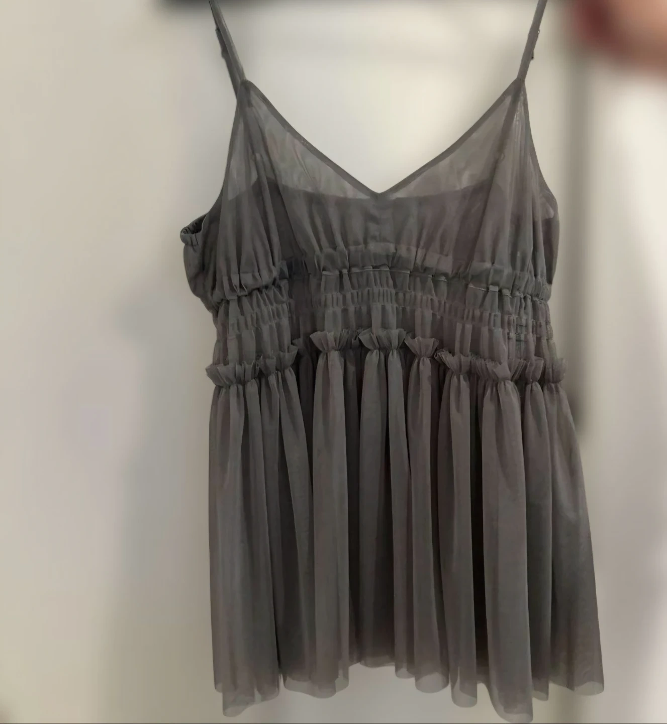 シフォンビスチェキャミソール
