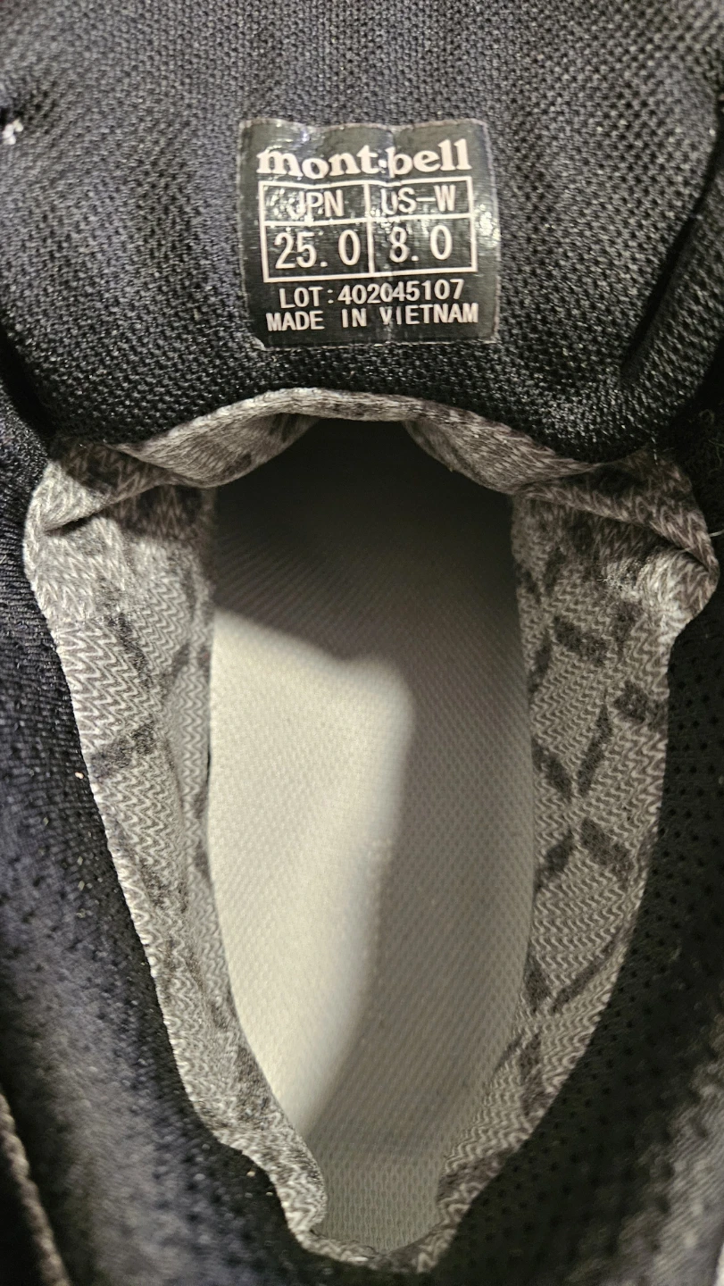 モンベル トレッキングブーツ 25.0cmの写真3枚目