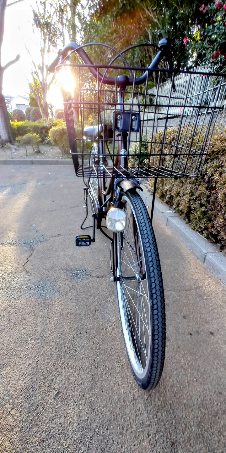自転車 ブラウン26インチの写真2枚目