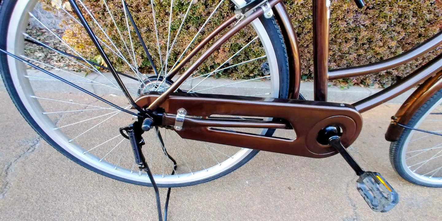 自転車 ブラウン26インチの写真4枚目