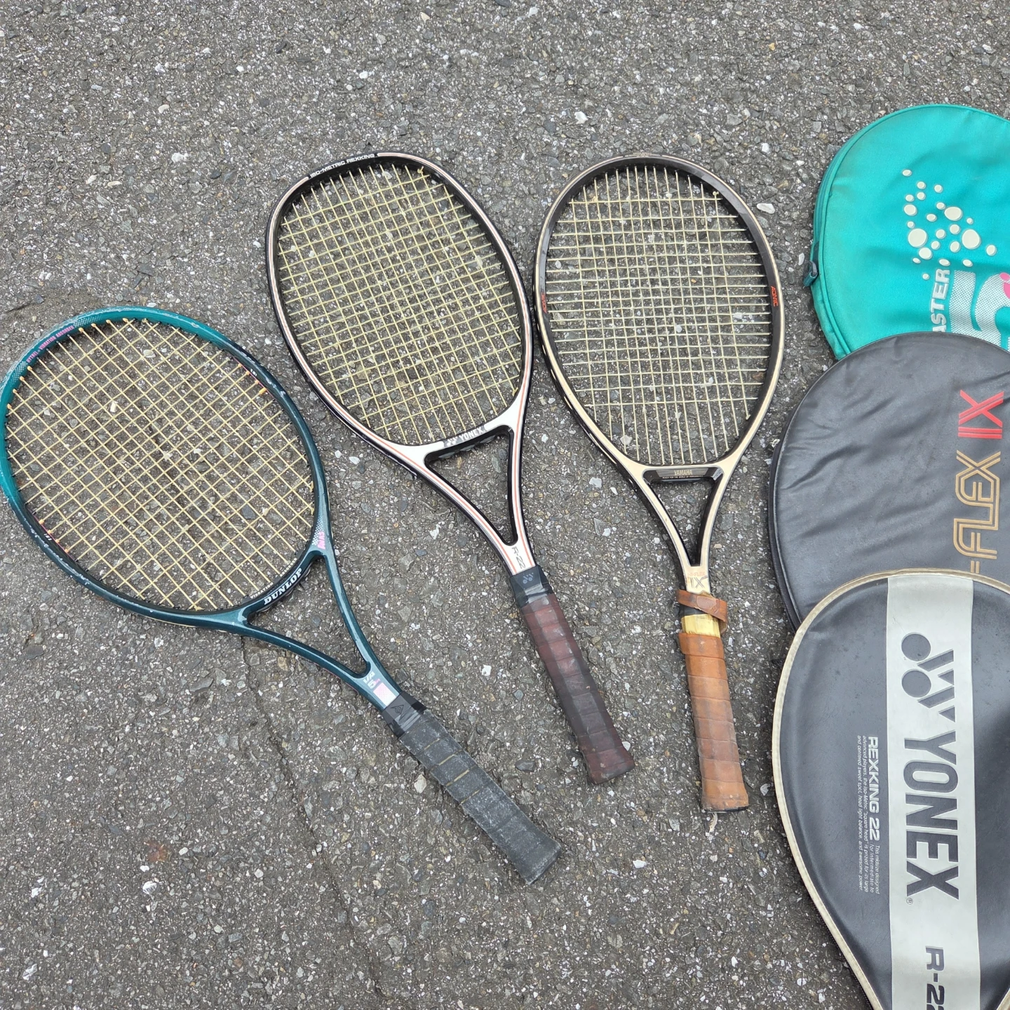 YONEX R-22 & FREXY X テニスラケットセットの写真2枚目