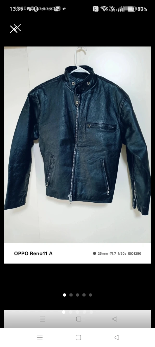 ネオ レザー ジャケット