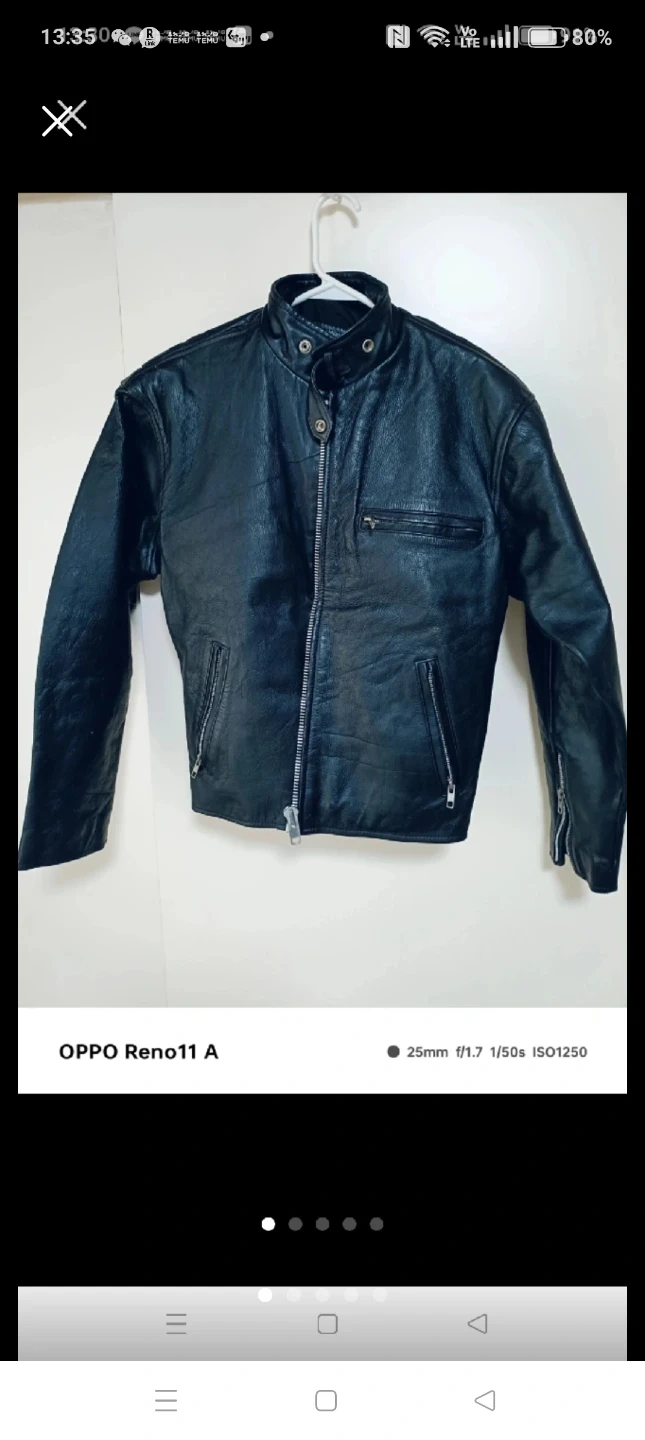 ネオ レザー ジャケット