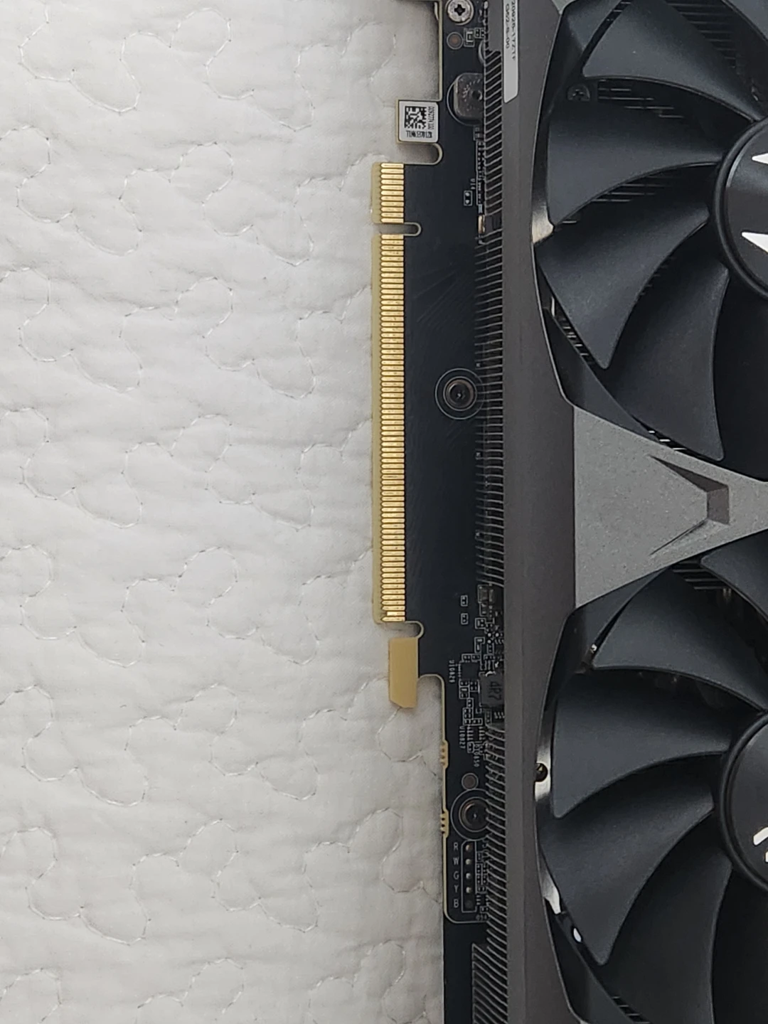 ゾタック RTX 3070ti グラフィックボードの写真4枚目