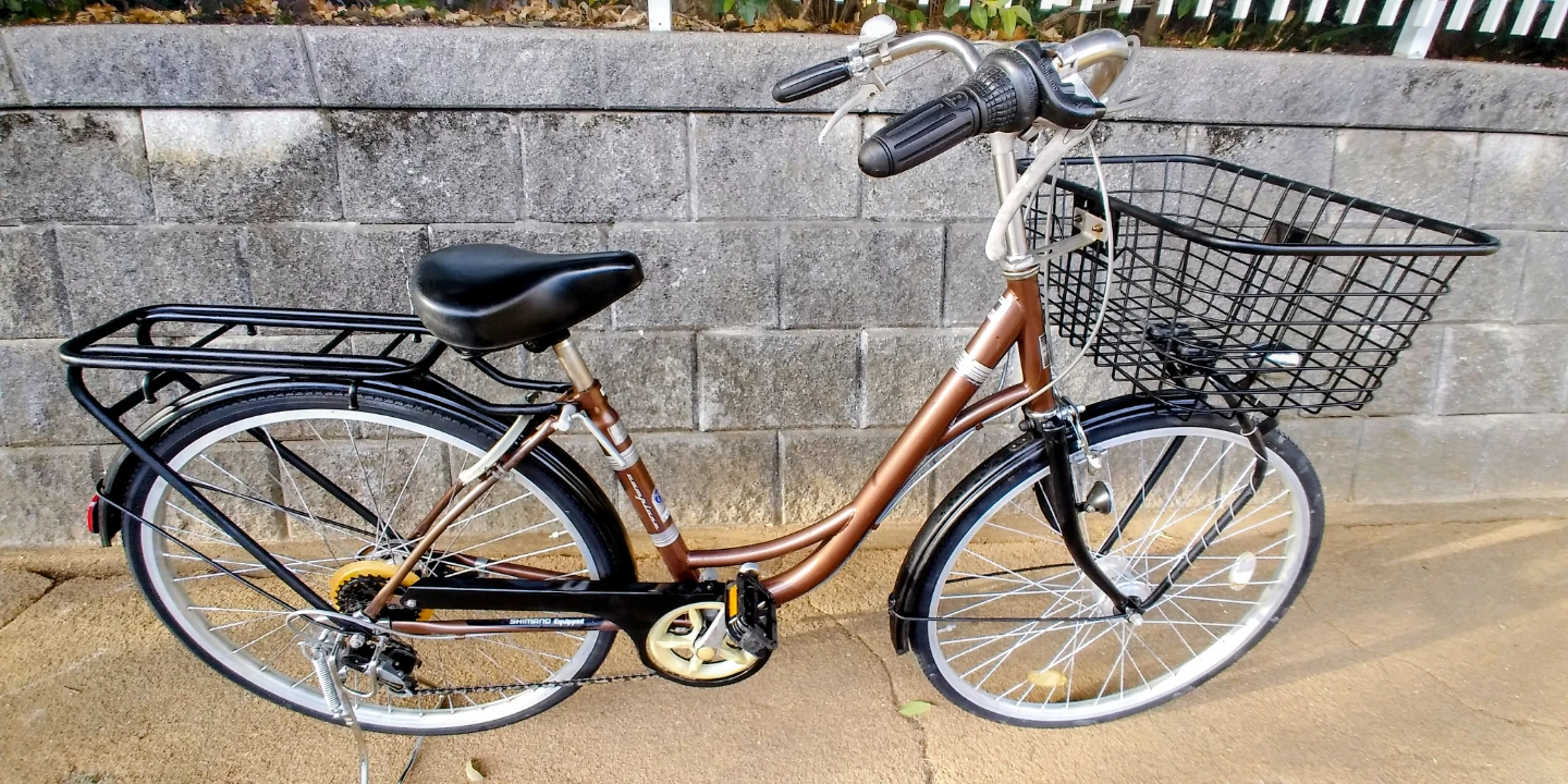 自転車26インチ６段ギア
