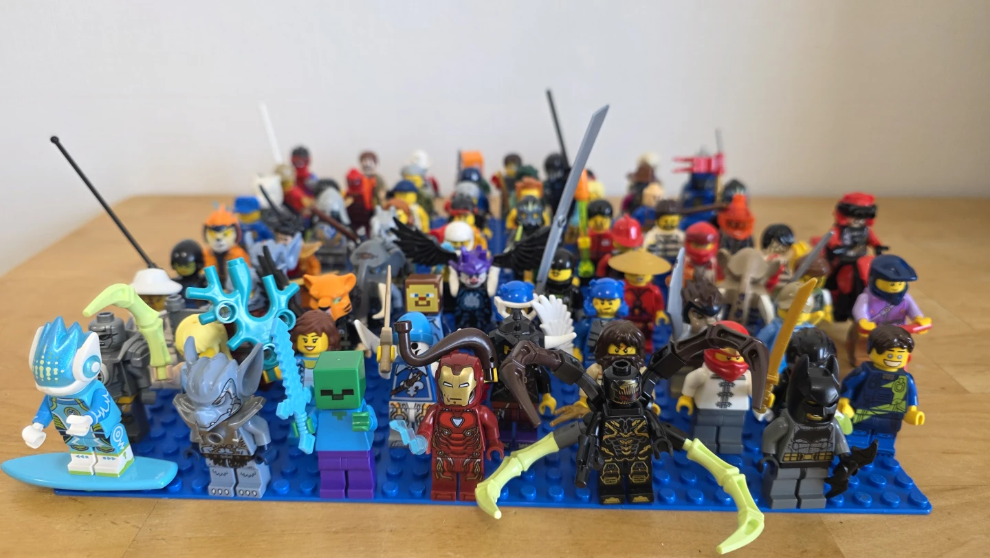 (LEGO) レゴ ミニフィギュア 大量セット(100個以上)