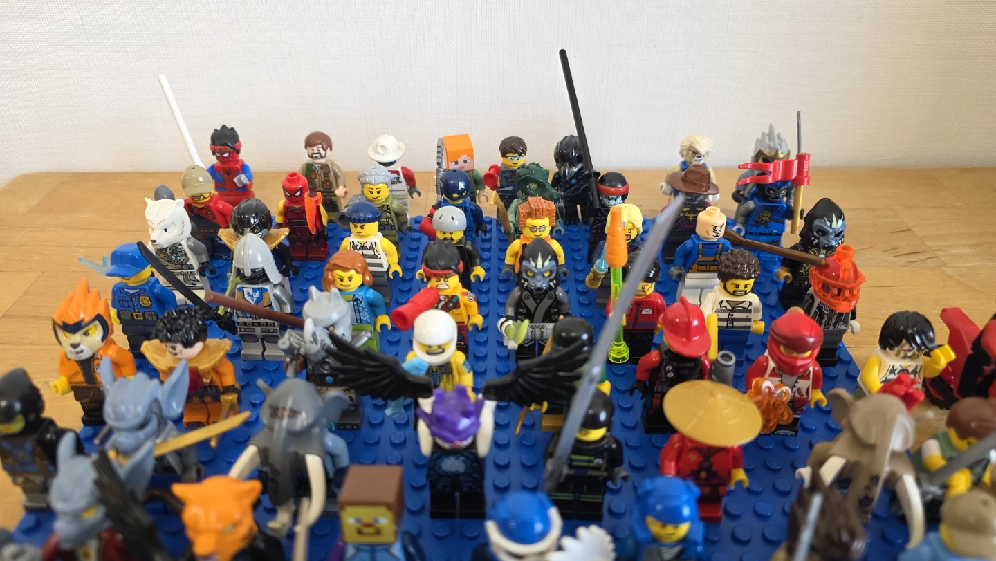 (LEGO) レゴ ミニフィギュア 大量セット(100個以上)の写真2枚目