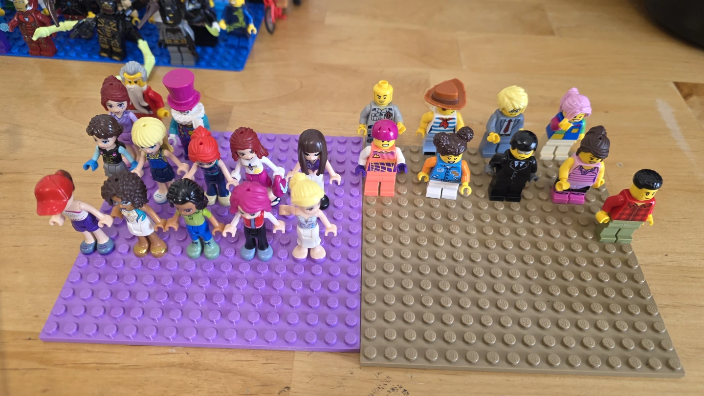(LEGO) レゴ ミニフィギュア 大量セット(100個以上)の写真3枚目