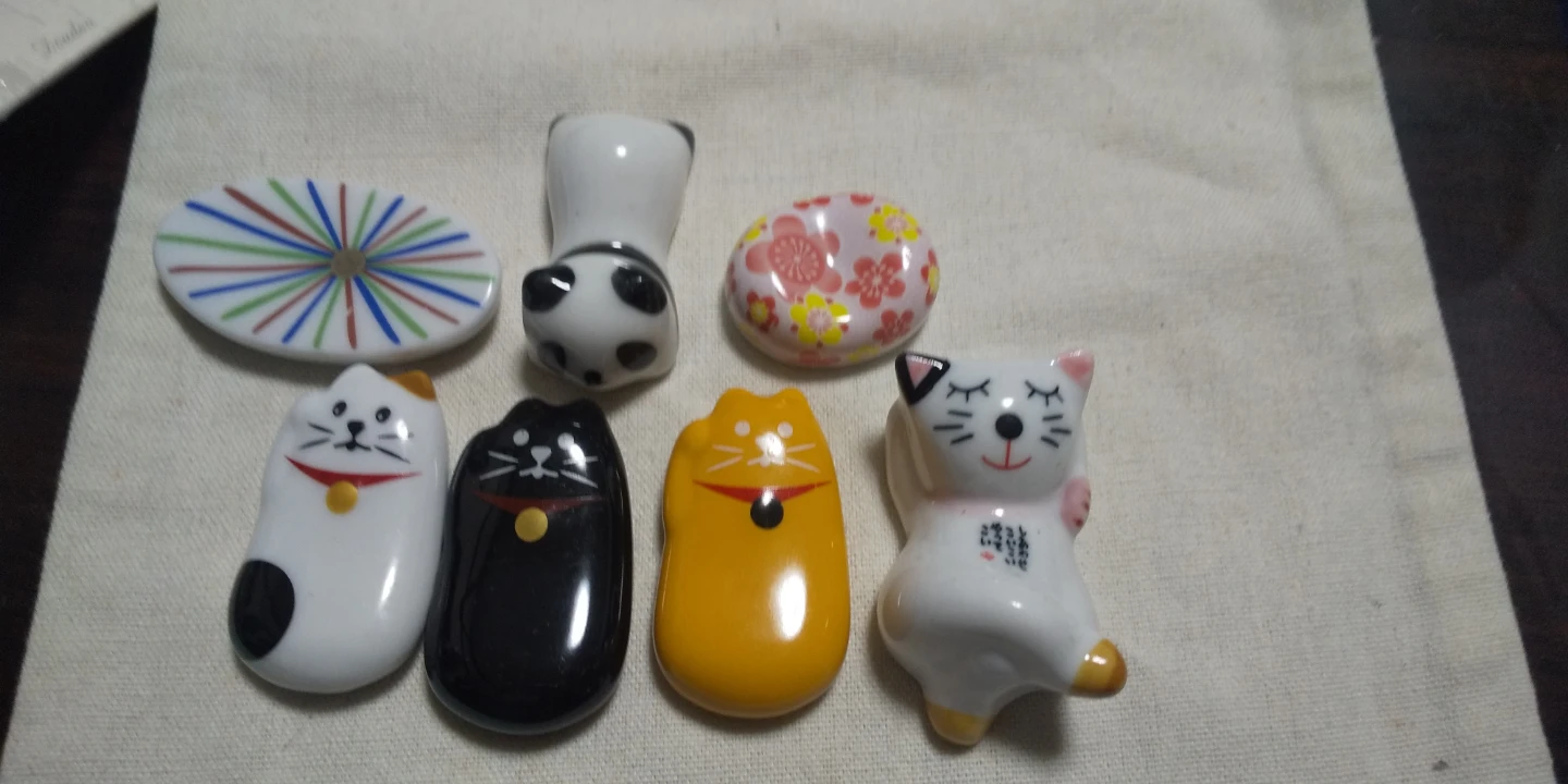 猫 箸置き 7点セット