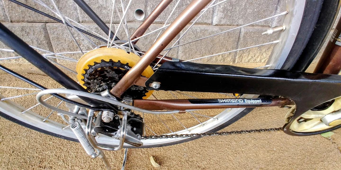 自転車26インチ６段ギアの写真4枚目