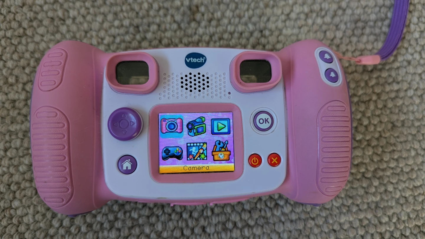 VTech Kidizoom カメラ ピンクの写真2枚目