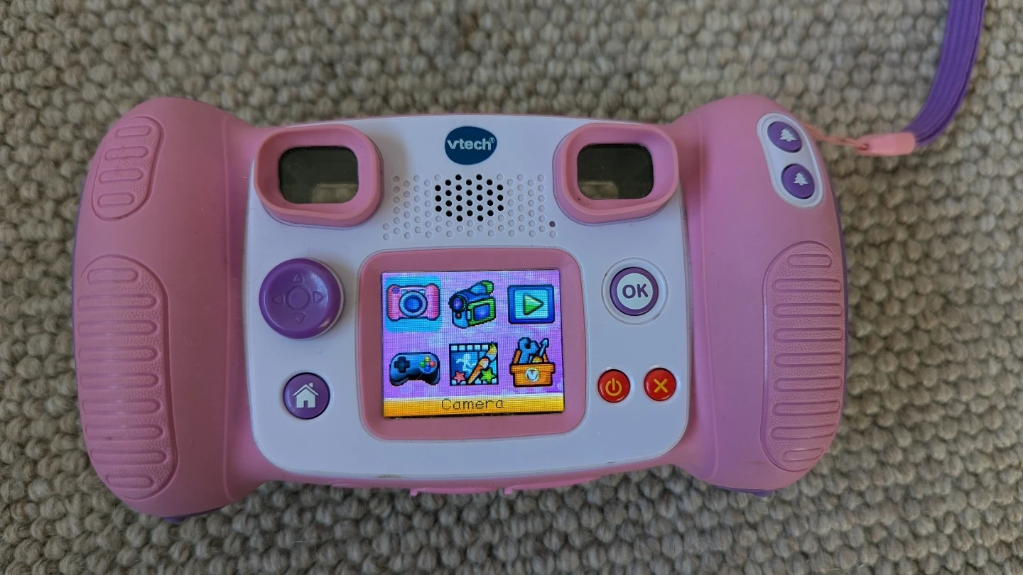 VTech Kidizoom カメラ ピンクの写真2枚目