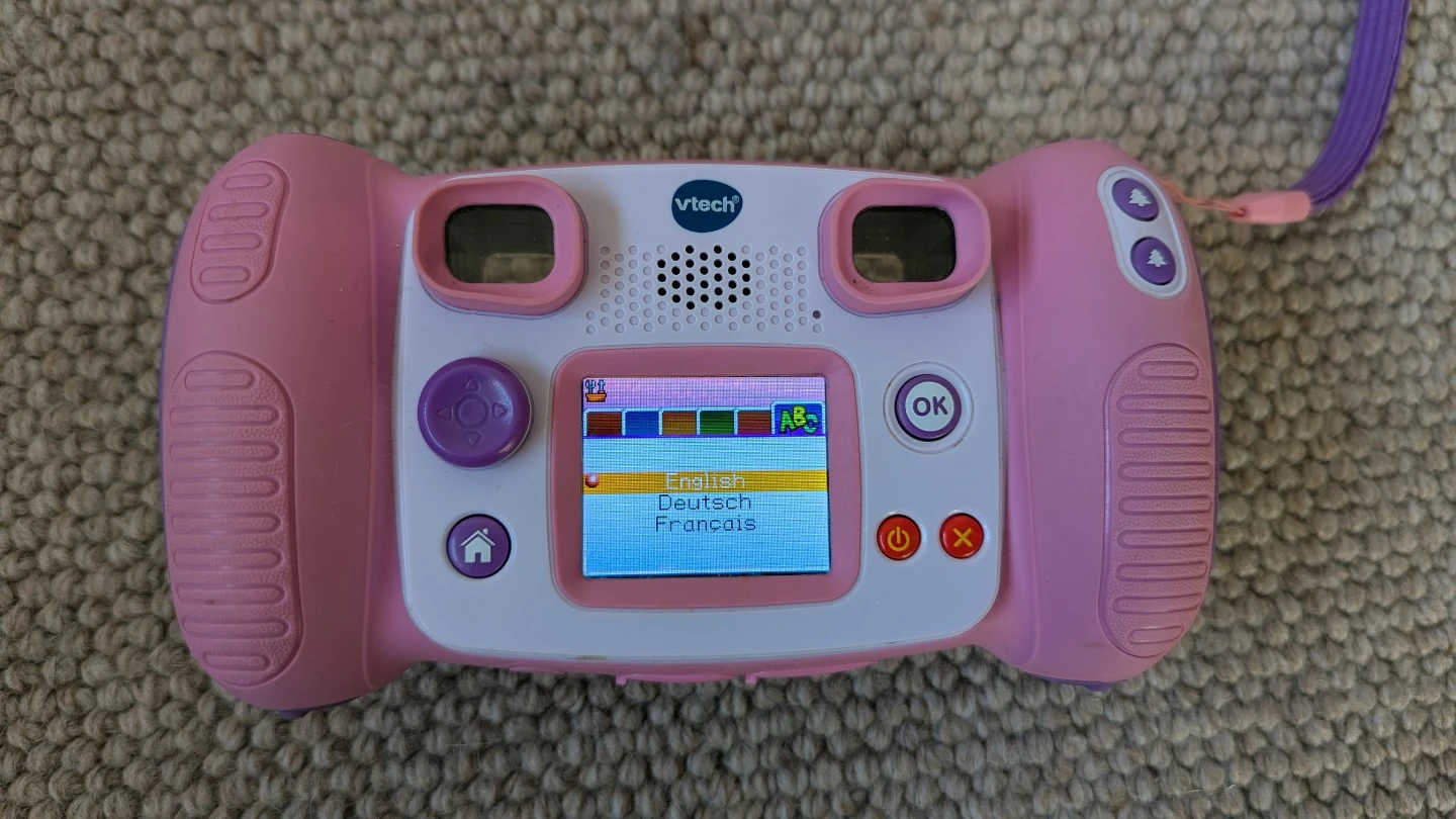 VTech Kidizoom カメラ ピンクの写真3枚目