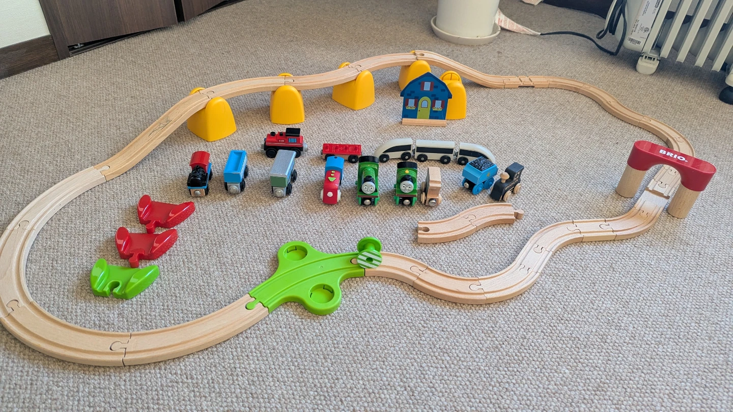 ブリオ BRIO 木製レールセット