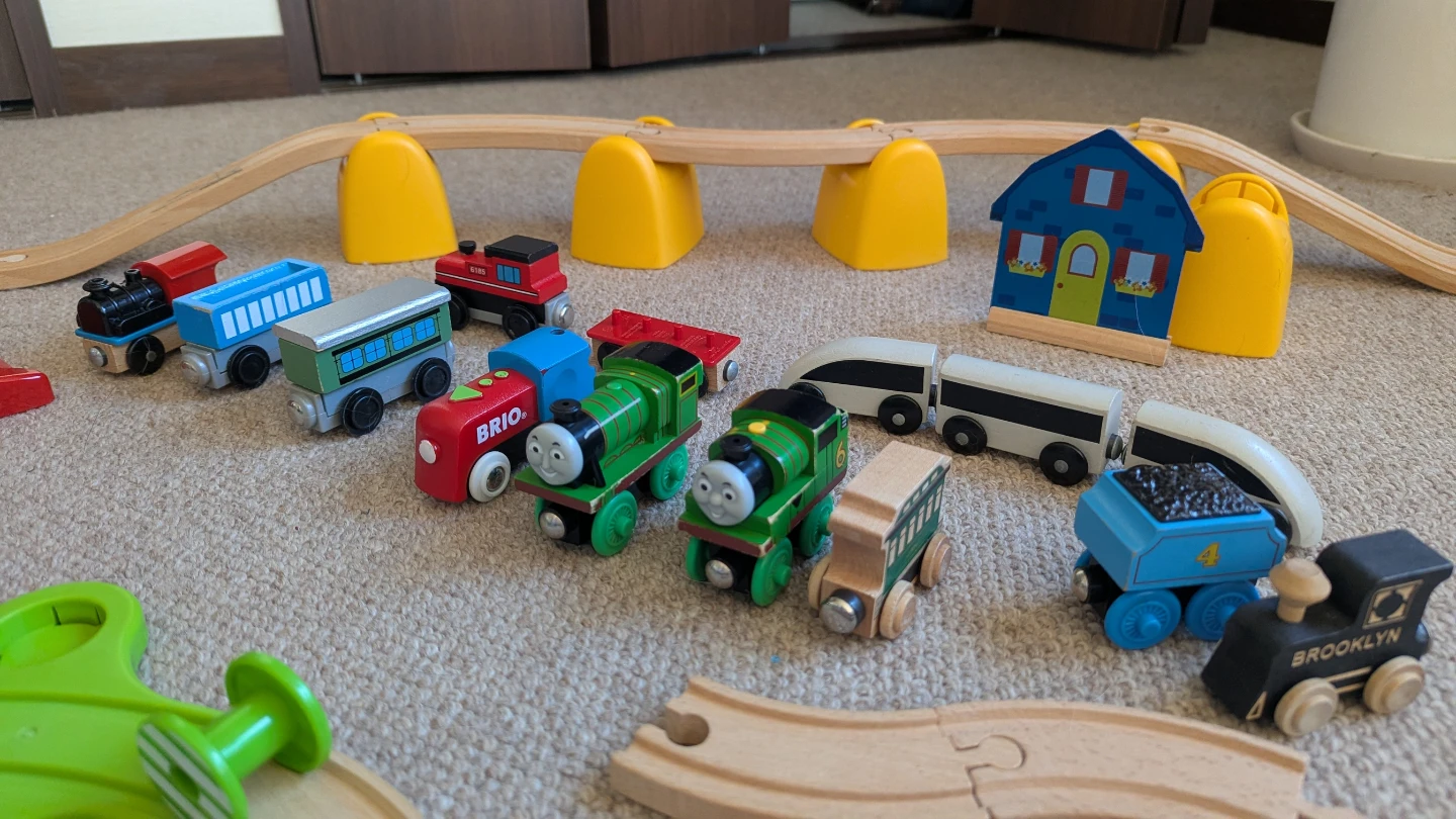 ブリオ BRIO 木製レールセットの写真2枚目