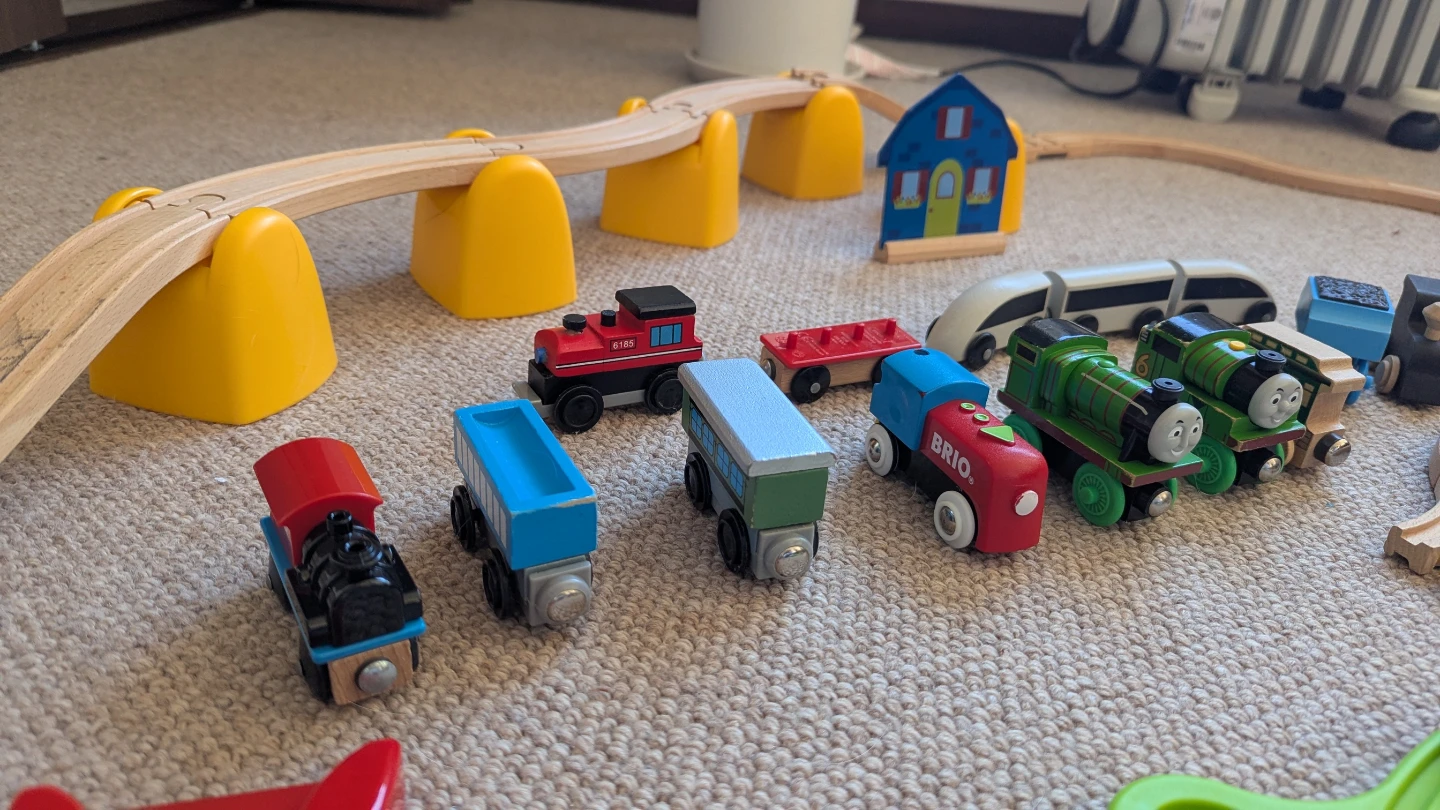 ブリオ BRIO 木製レールセットの写真3枚目
