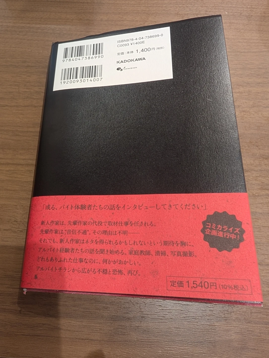 小説 「 再求人」の写真2枚目