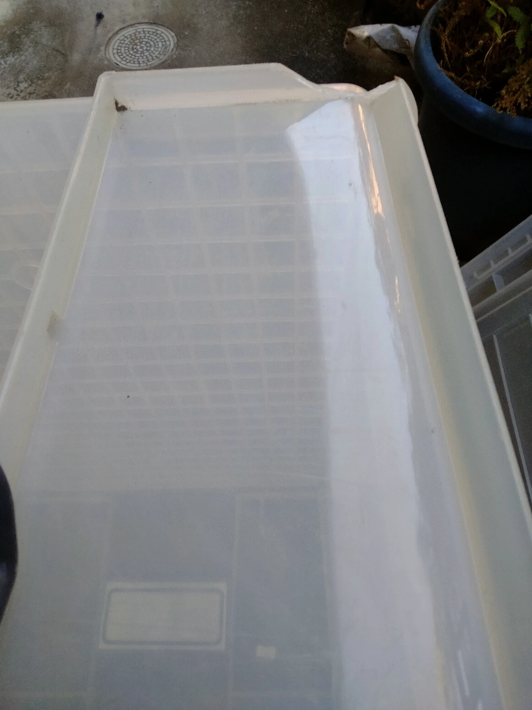 プラスチック収納BOX　衣装ケース　キャスター付シンワ タグボックス 08の写真4枚目
