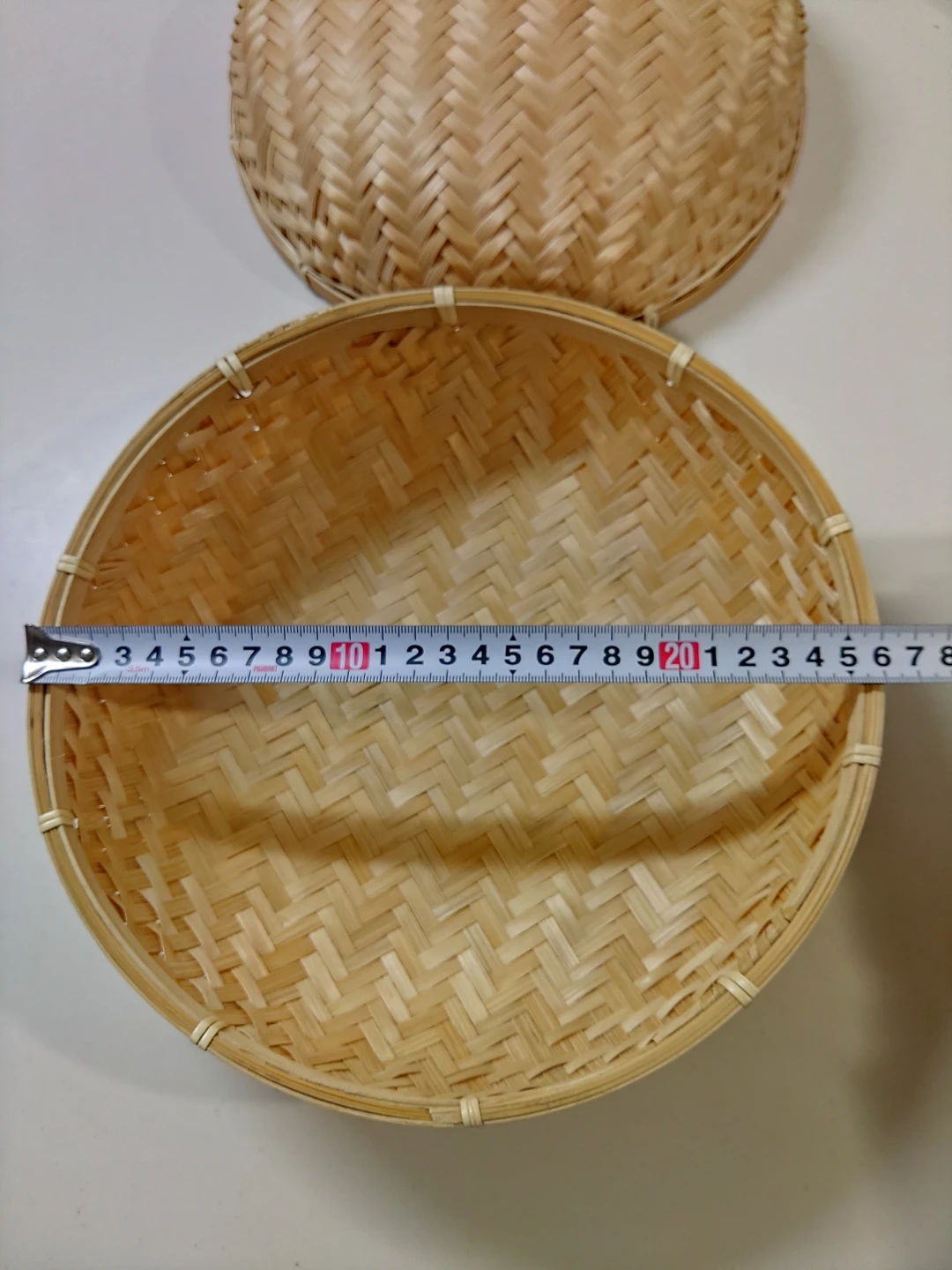 無印良品 竹製 丸ざる 2点セットの写真3枚目